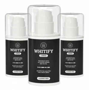 Whitify Carbon pasta de dentes preta